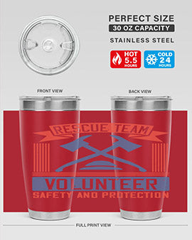 Rescue Team Volunteer Safety And Protection Style 33#- volunteer- Tumbler