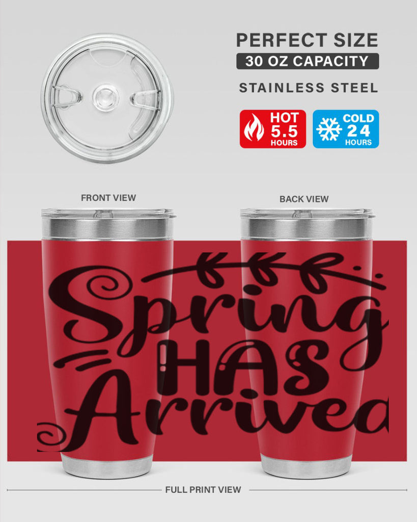 SPRING HAS ARRIVED  488#- spring- Tumbler
