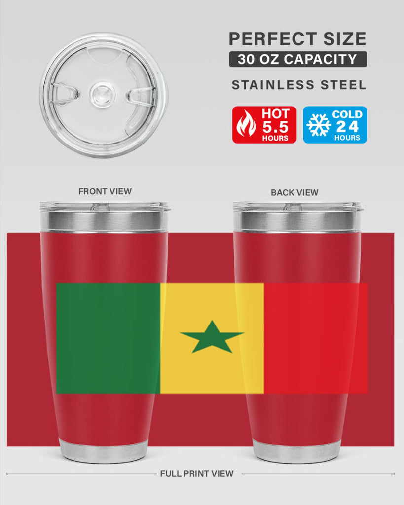 Senegal 45#- world flags- Tumbler