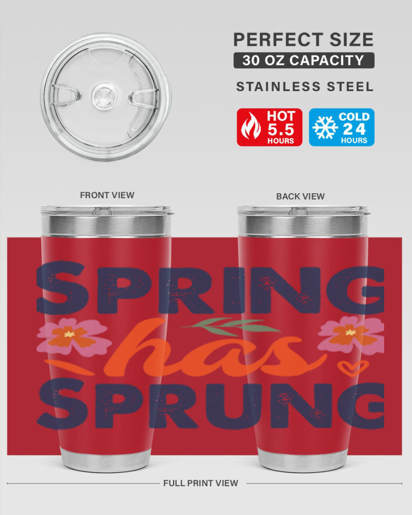 Spring Has Sprung  494#- spring- Tumbler