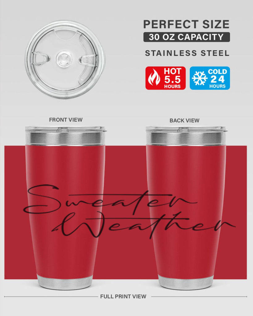 Sweater Weather 580#- fall- Tumbler