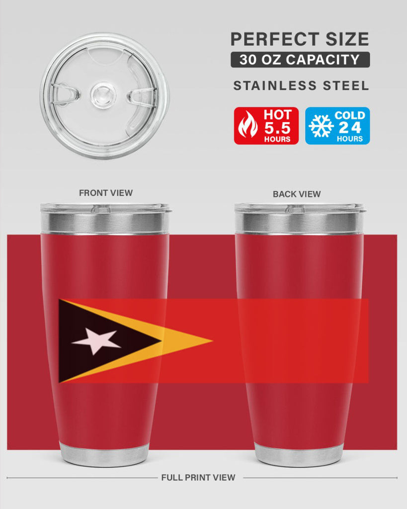 TimorLeste 22#- world flags- Tumbler