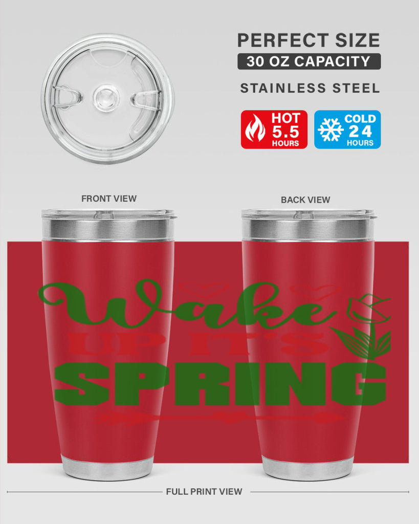 Wake Up Its Spring 562#- spring- Tumbler