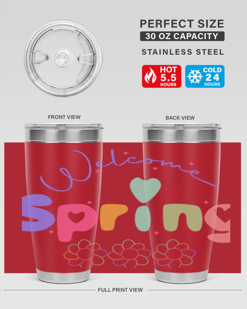 Welcome Spring583#- spring- Tumbler