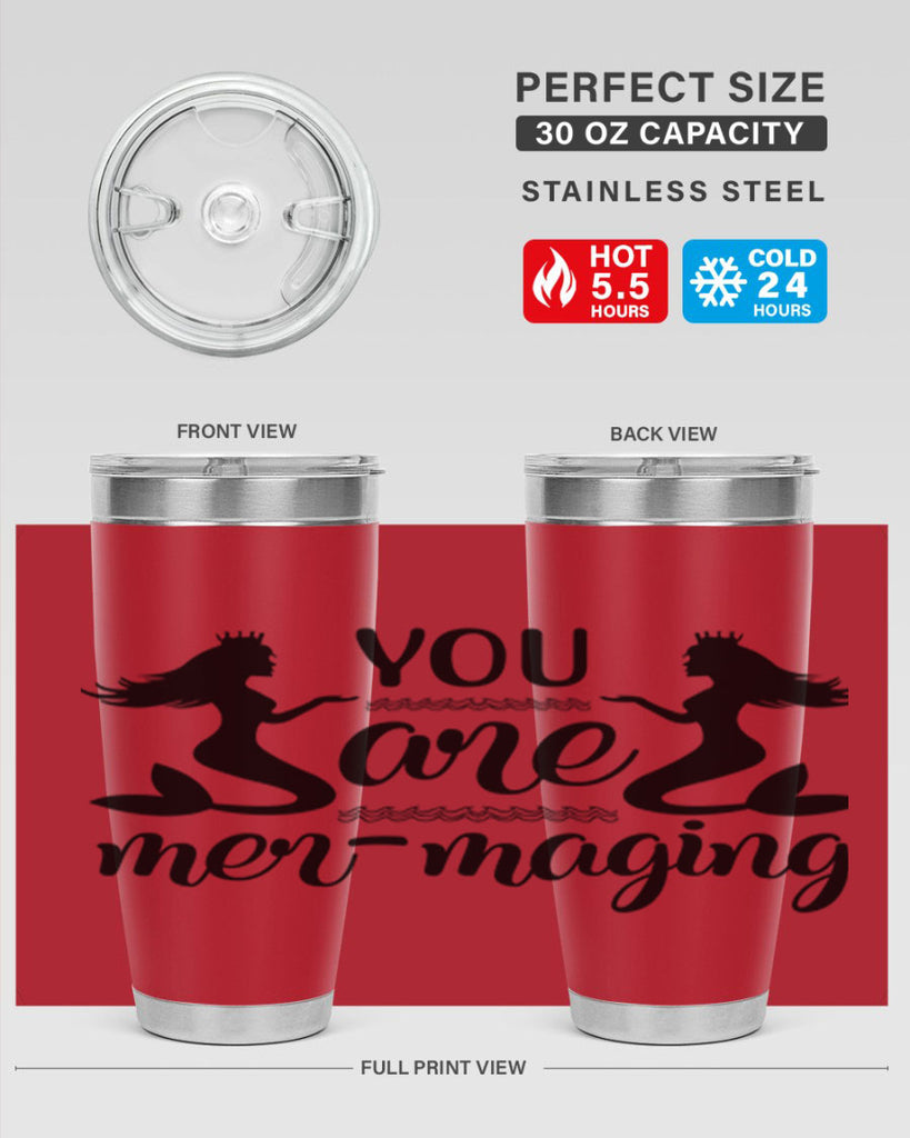 You are mermaging design 686#- mermaid- Tumbler