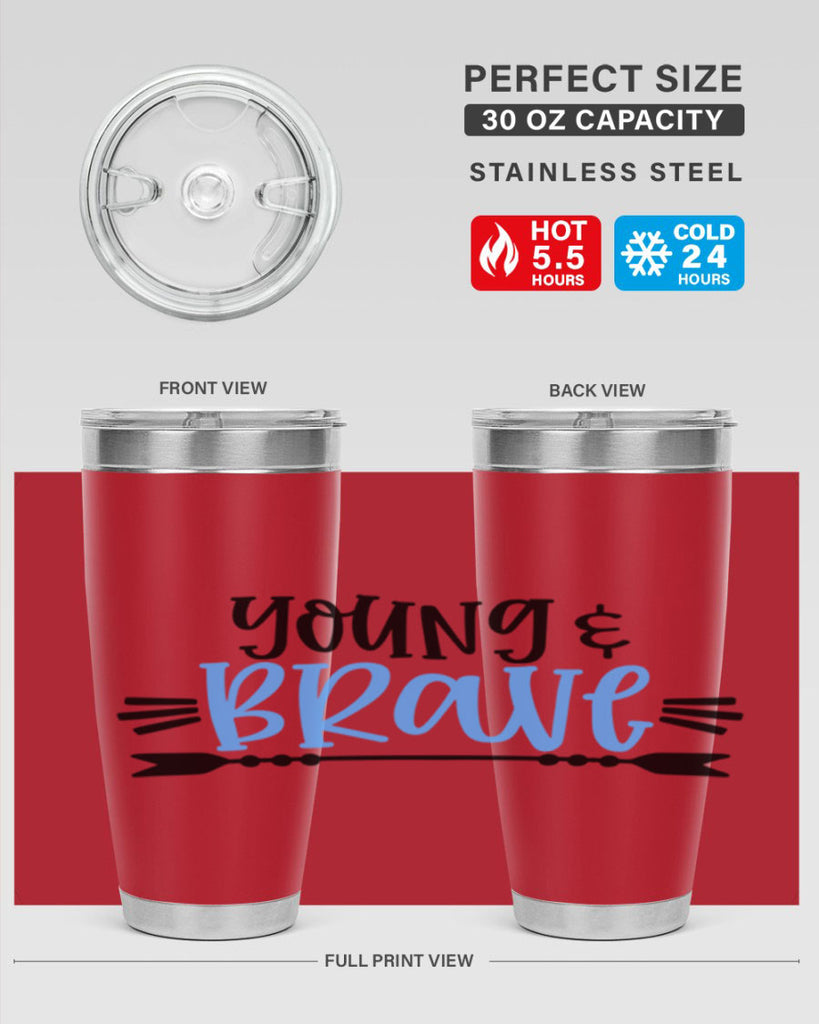 Young Brave Style 11#- baby- tumbler