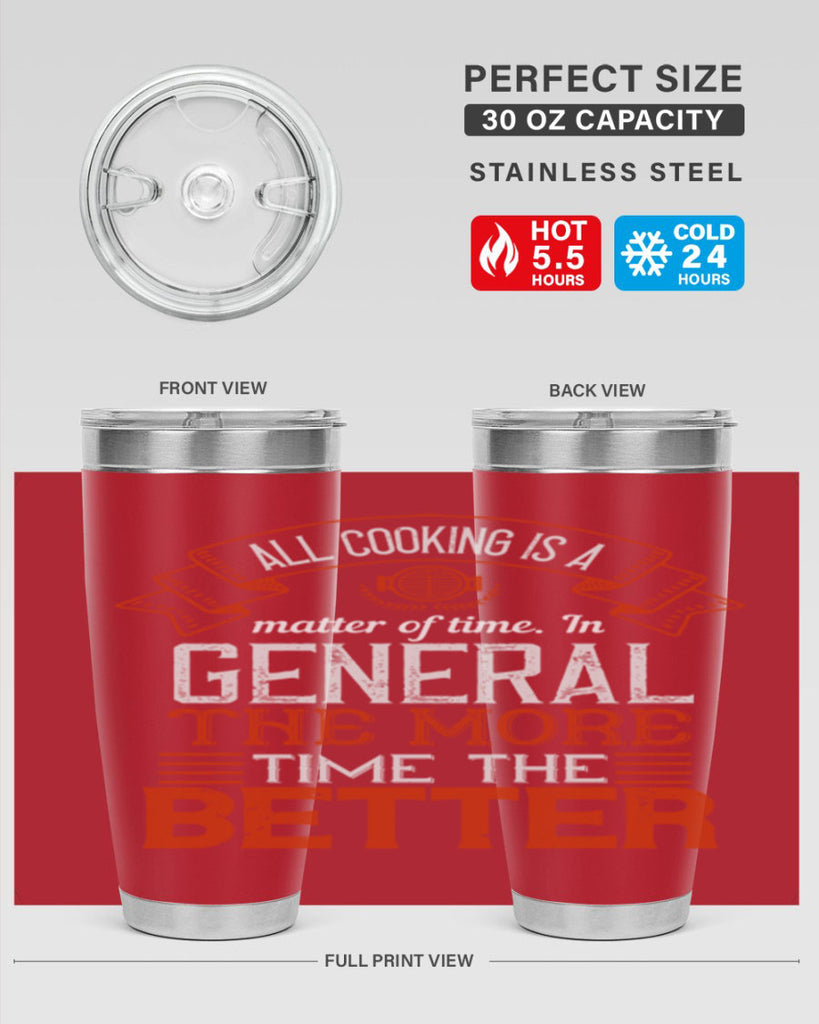 all cooking is a matter of time in general the more time the better 39#- cooking- Tumbler