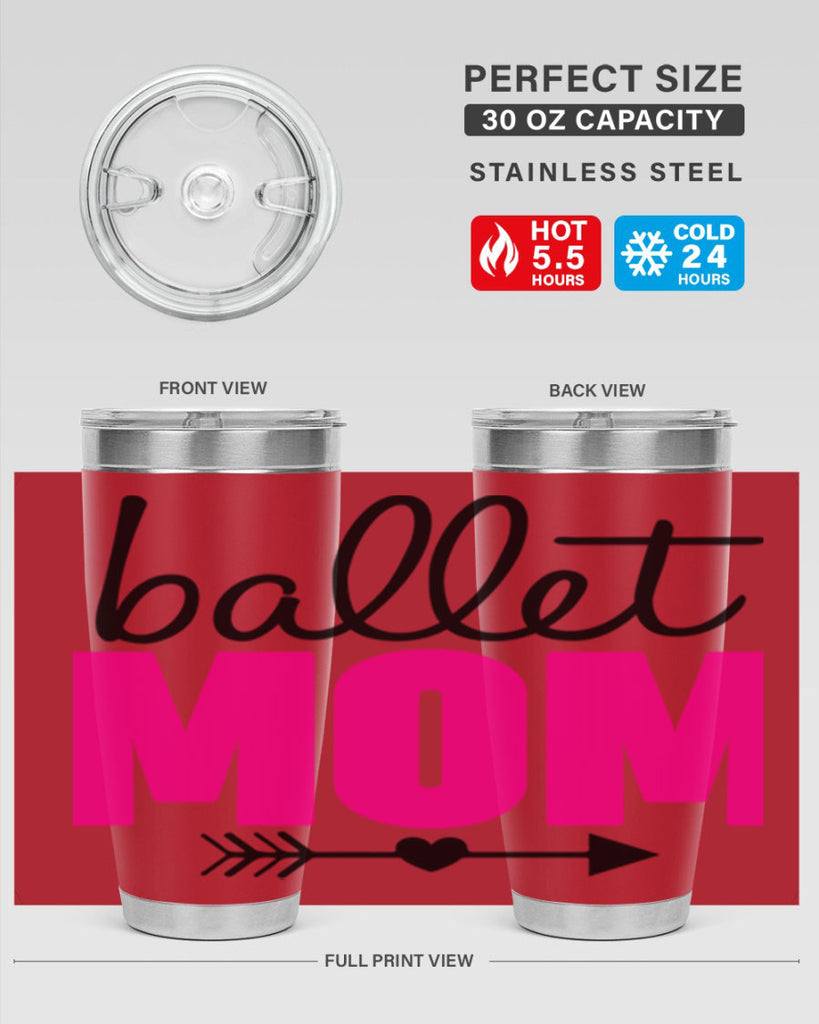 ballet mom 11#- ballet- Tumbler