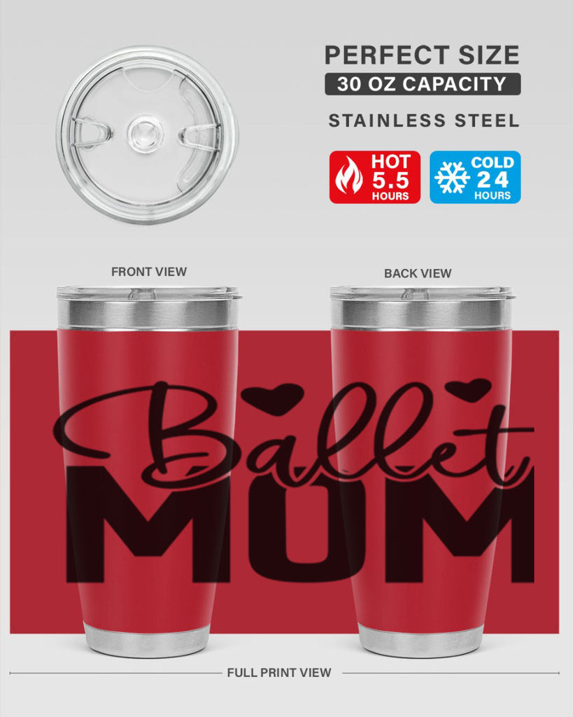 ballet mom 12#- ballet- Tumbler