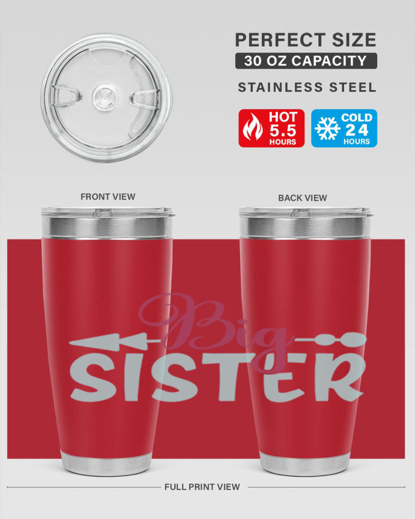 big sister 71#- sister- Tumbler