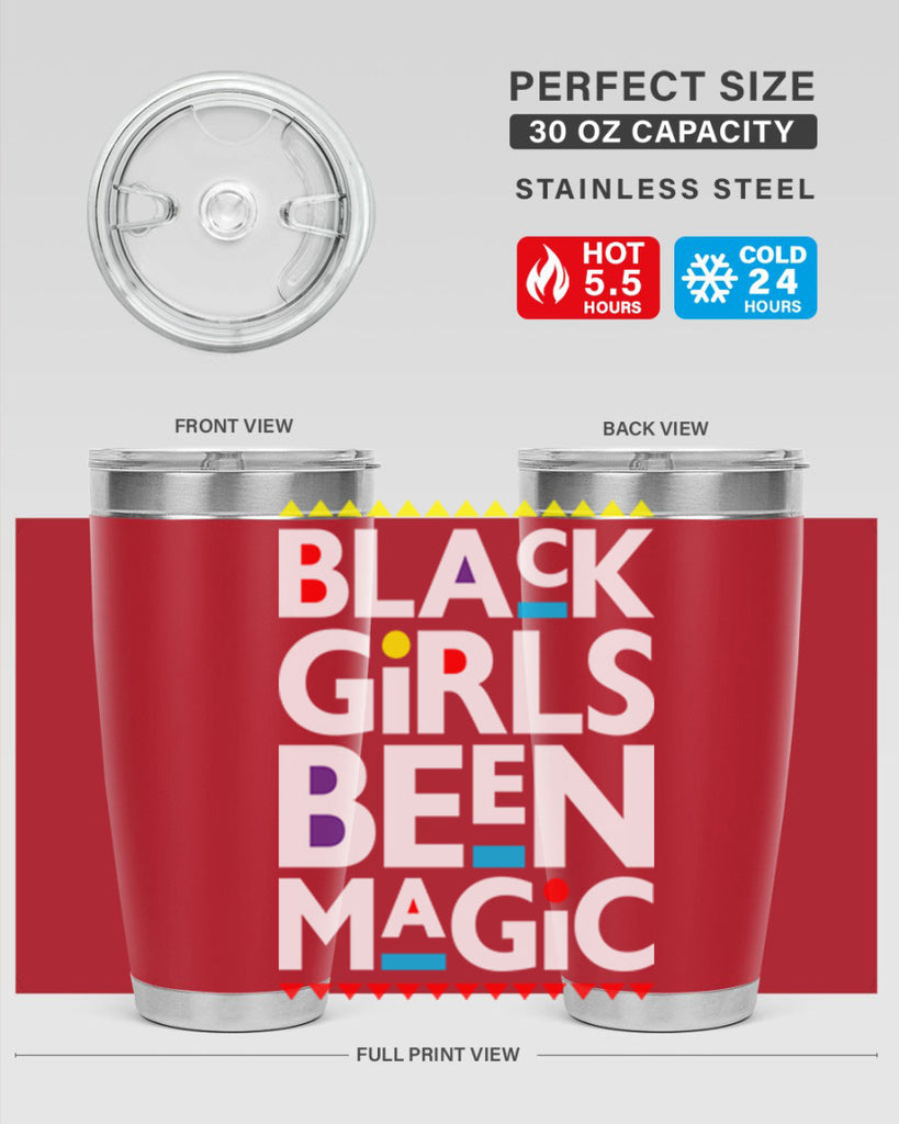 black girls been magic 243#- black words phrases- Cotton Tank