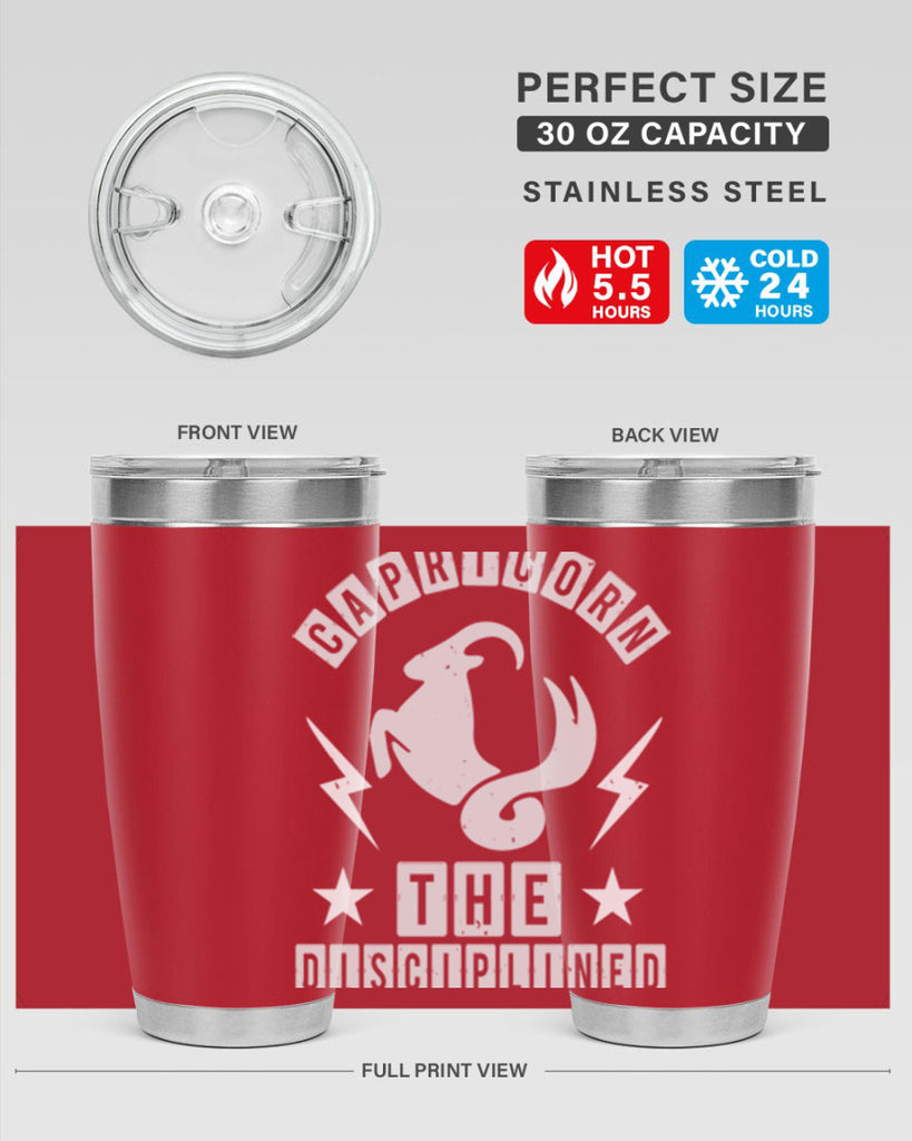 capricorn 183#- zodiac- Tumbler