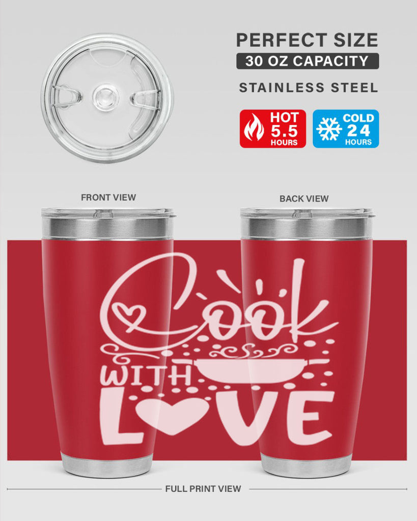 cook with love 44#- kitchen- Tumbler
