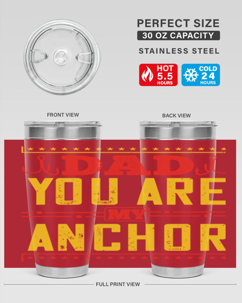 dad you are my anchor 256#- fathers day- Tumbler