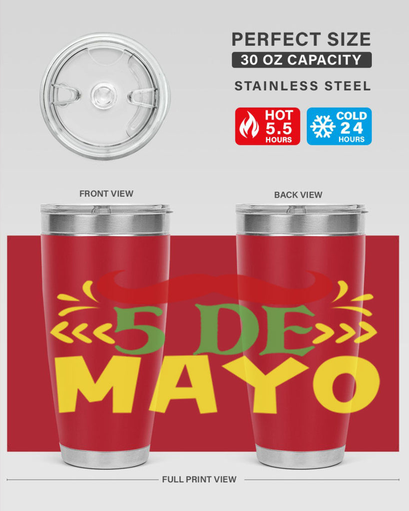 de mayo 5#- cinco de mayo- Tumbler