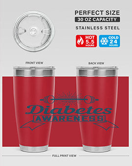 diabetes awareness Style 3#- diabetes- Tumbler