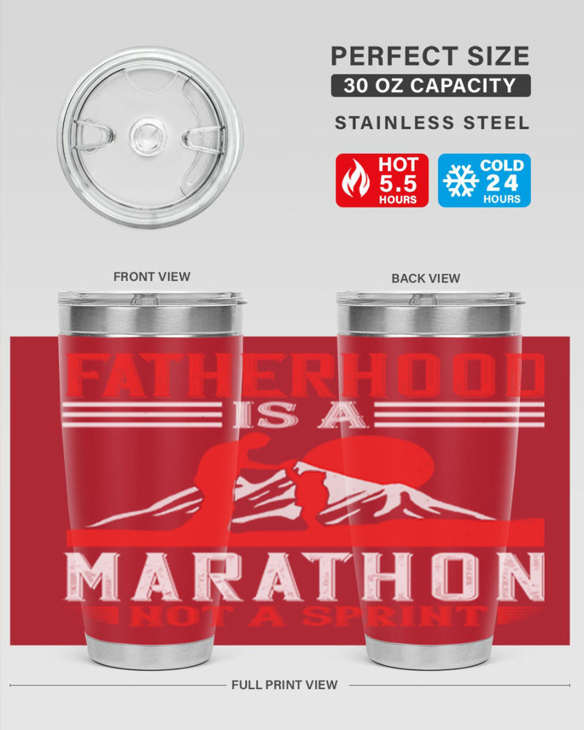 fatherhood is a marathon not a sprint 261#- fathers day- Tumbler