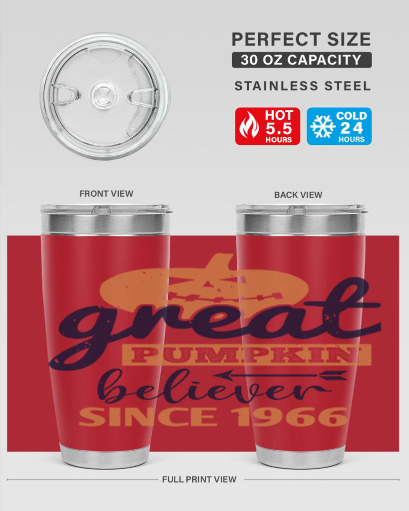 great pumpkin believer since 114#- halloween- Tumbler