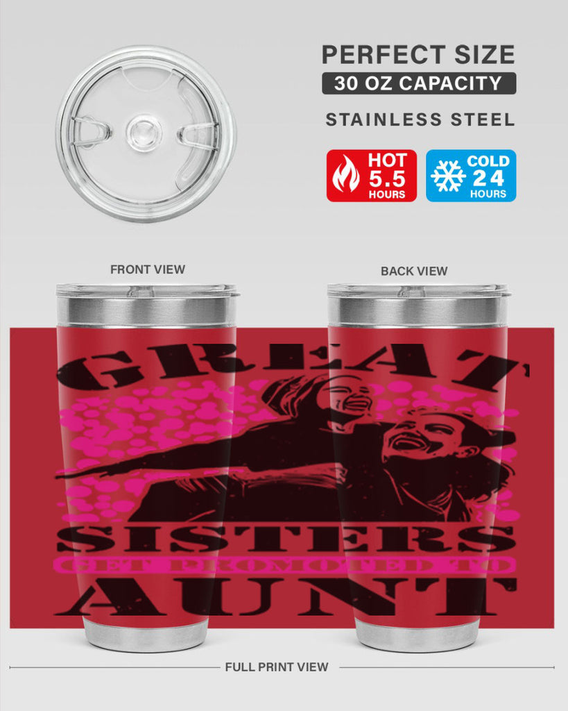 great sisters get promoted to aunt 83#- mothers day- Tumbler