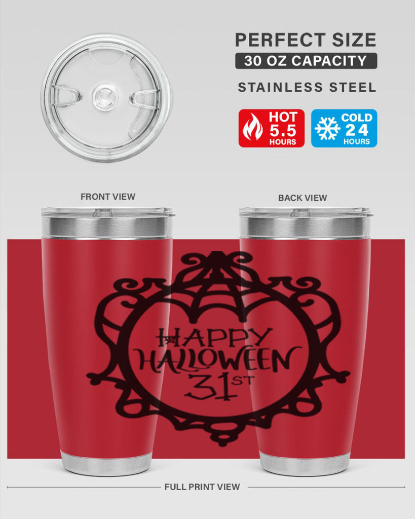 happy halloween st 64#- halloween- Tumbler
