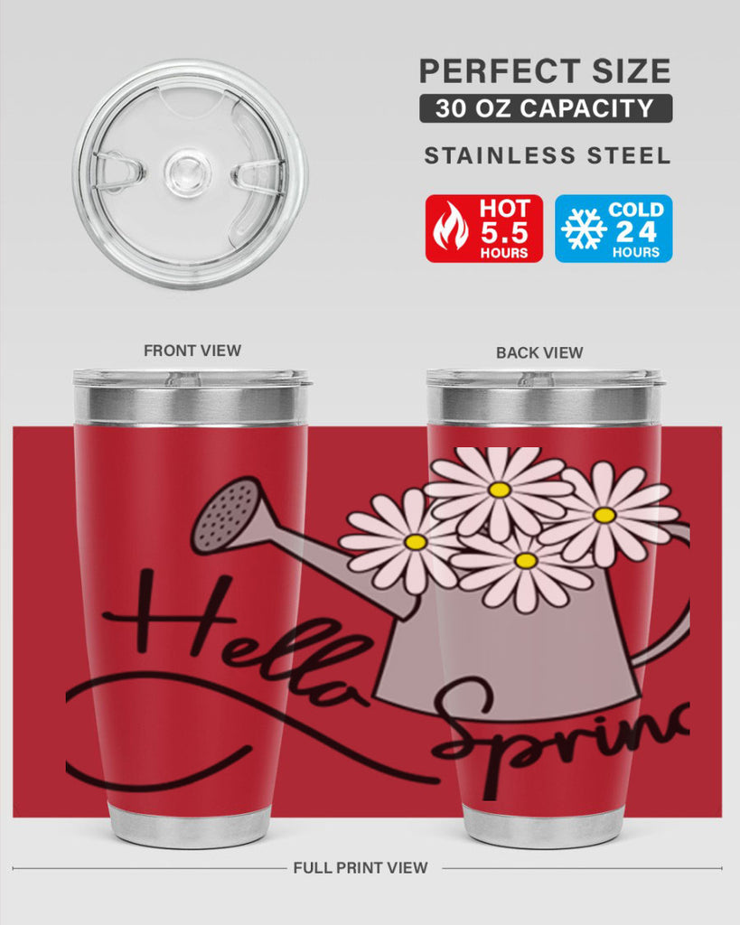 hello spring watering can208#- spring- Tumbler