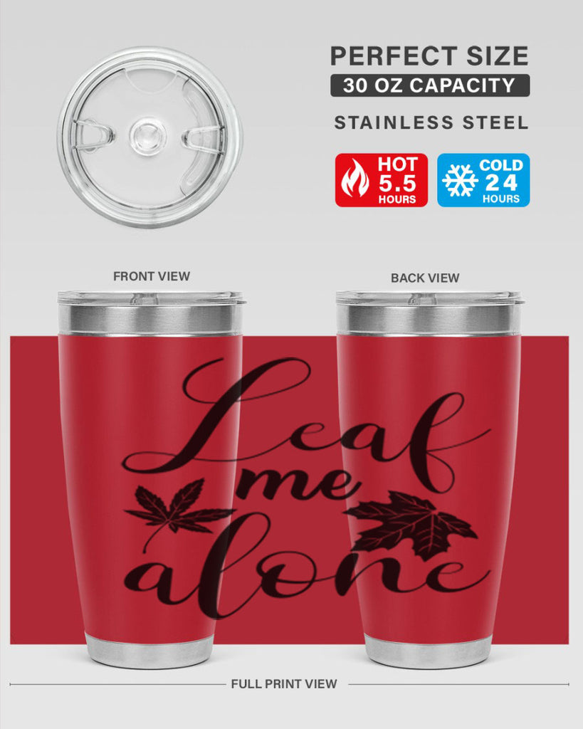 leaf me alone 387#- fall- Tumbler