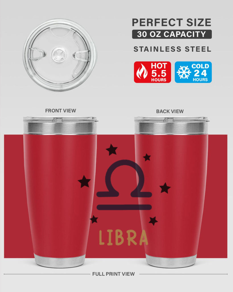 libra 336#- zodiac- Tumbler