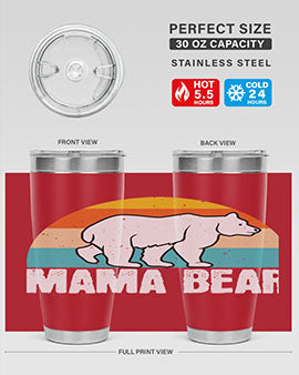 mama bear 24#- Bears- Tumbler