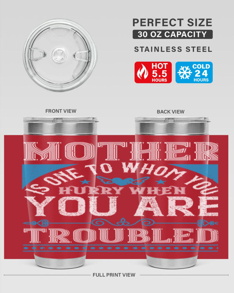mother is one to whom 67#- mothers day- Tumbler