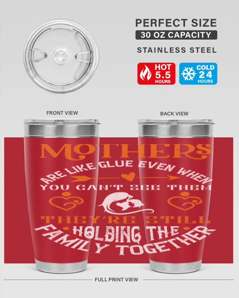 mothers are like glue 51#- mothers day- Tumbler