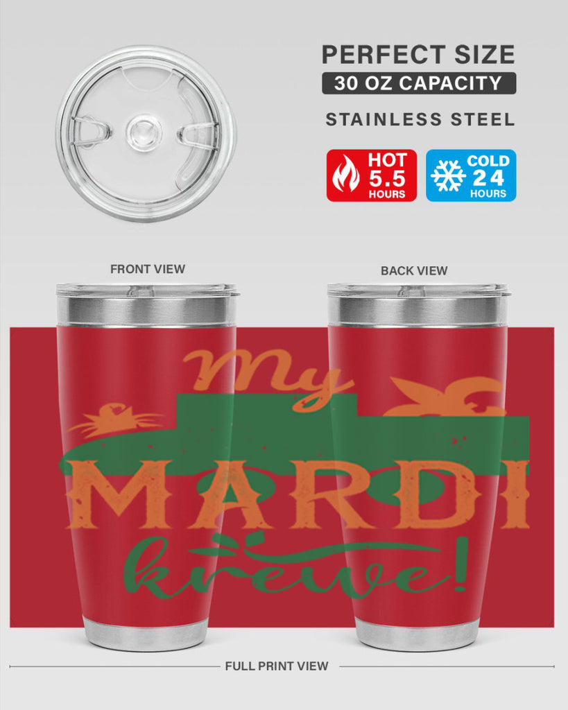 my mardi krewe 43#- mardi gras- Tumbler