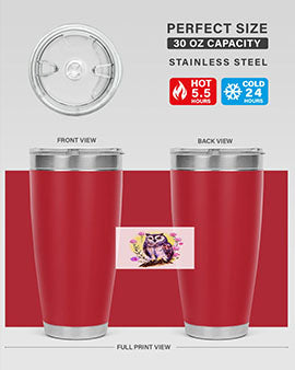 owl 18#- owl- Tumblers