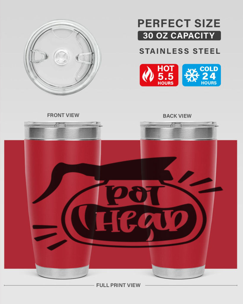 pot head 44#- coffee- Tumbler