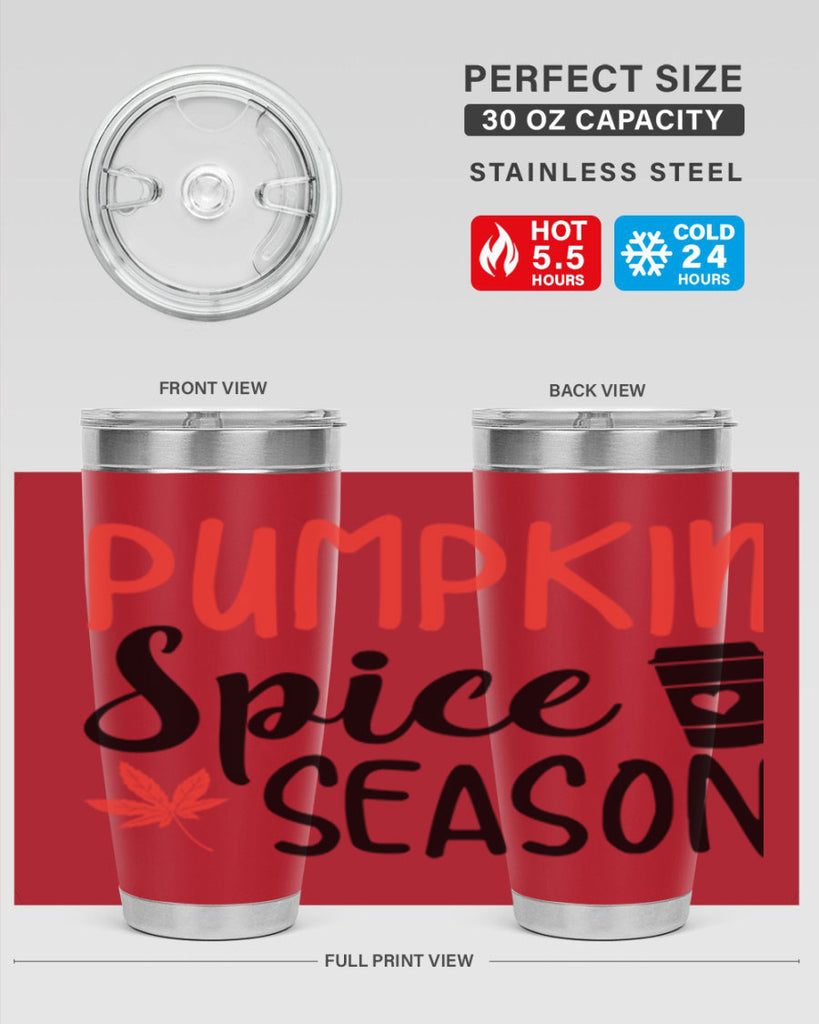 pumpkin spice Season 559#- fall- Tumbler