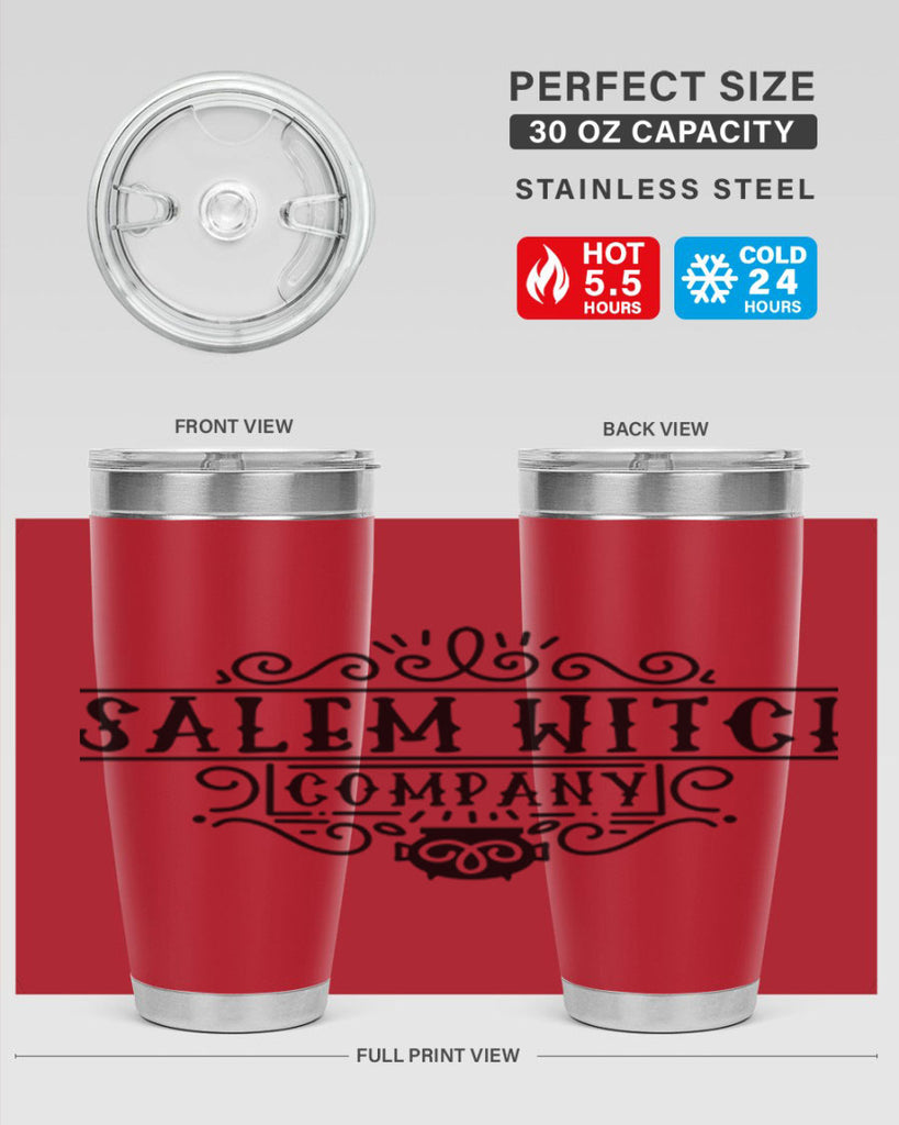 salem witch company 26#- halloween- Tumbler