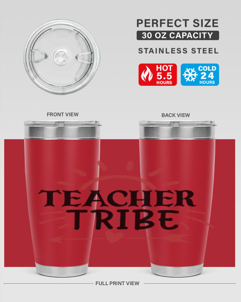 teacher tribe Style 138#- teacher- tumbler