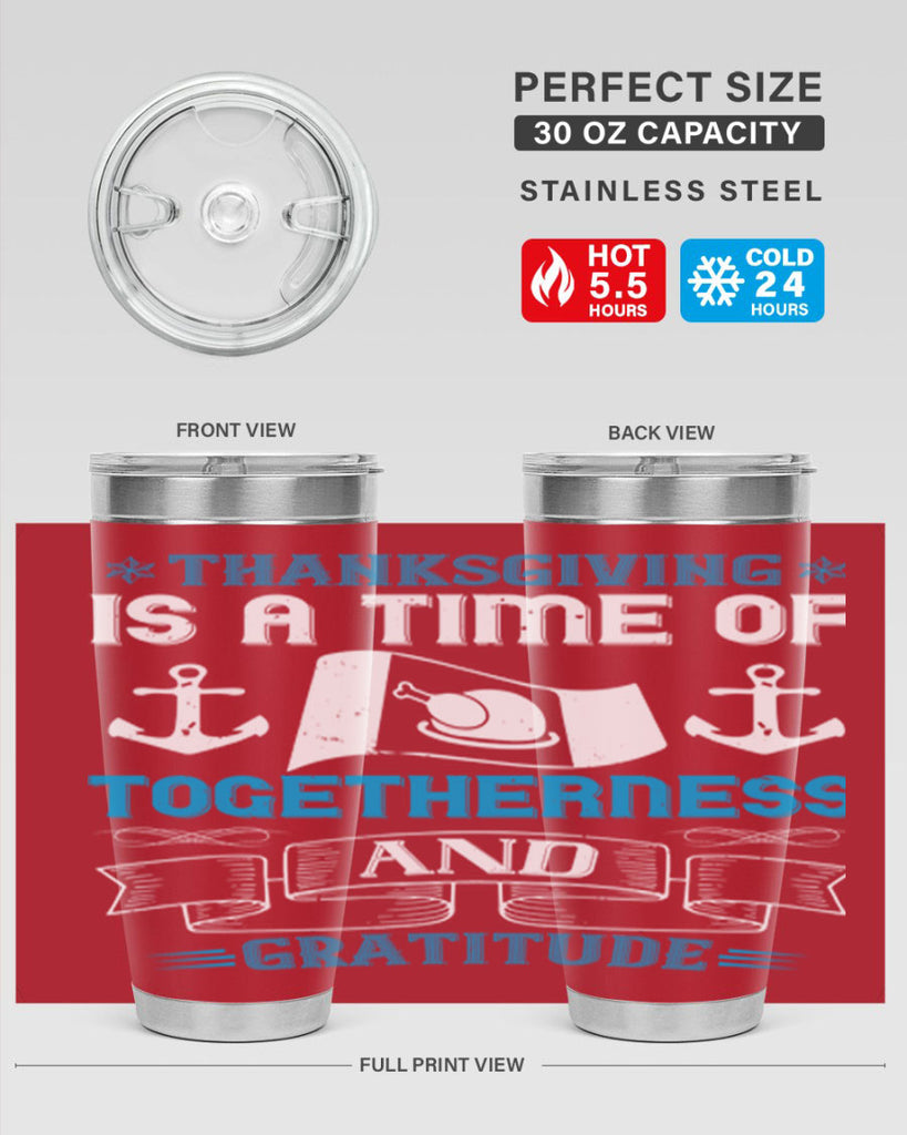 thanksgiving is a time of togetherness and gratitude 12#- thanksgiving- Tumbler