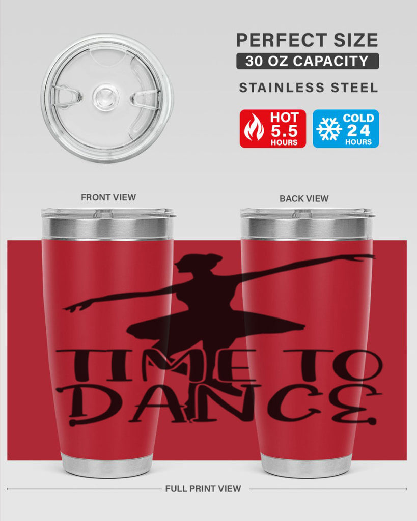 time to dance86#- ballet- Tumbler