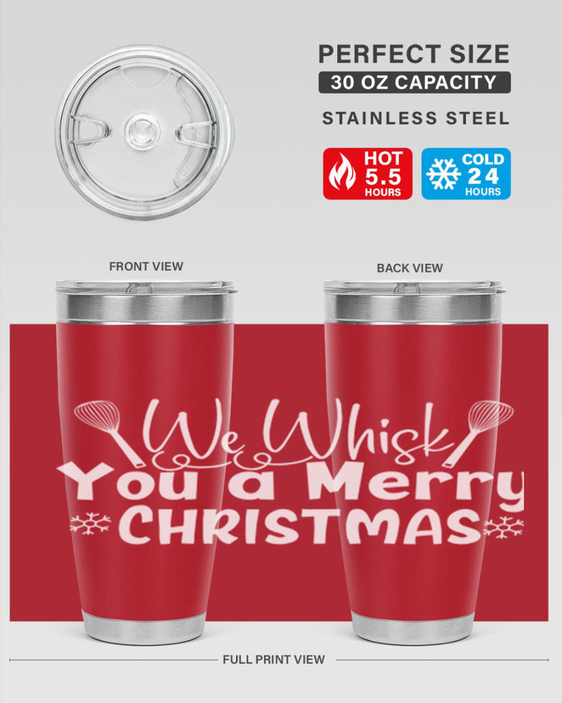 we whisk you a merry christmas 21#- kitchen- Tumbler