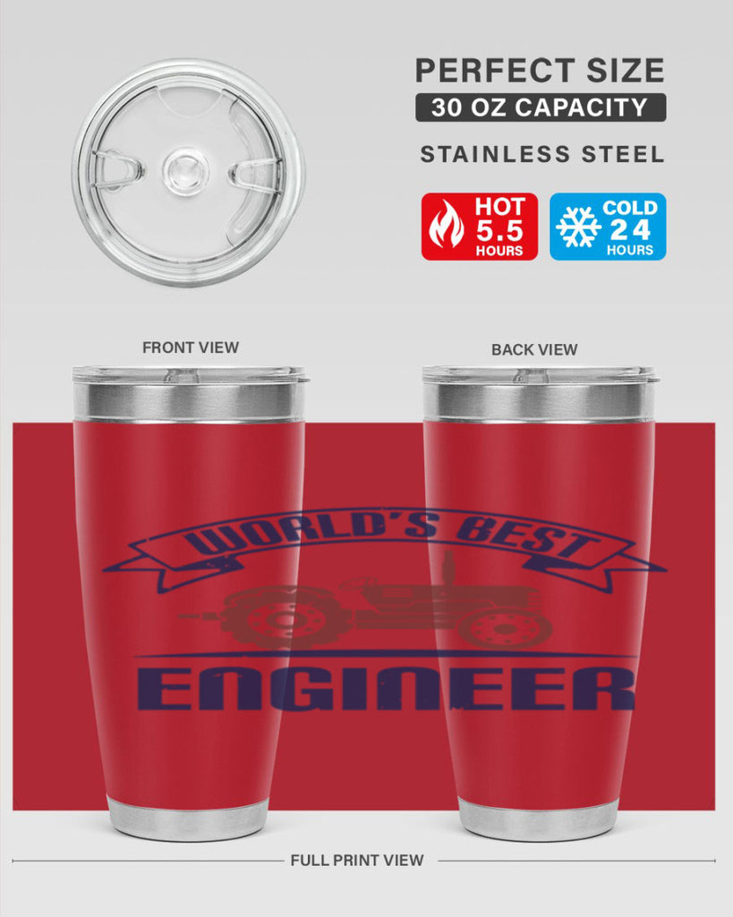 worlds best engineer Style 27#- engineer- tumbler