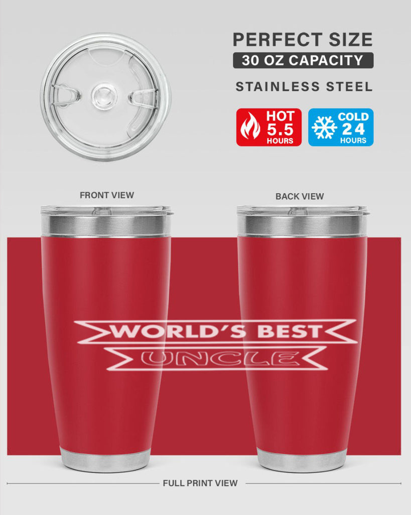 worlds best uncle 5#- uncle- Tumbler