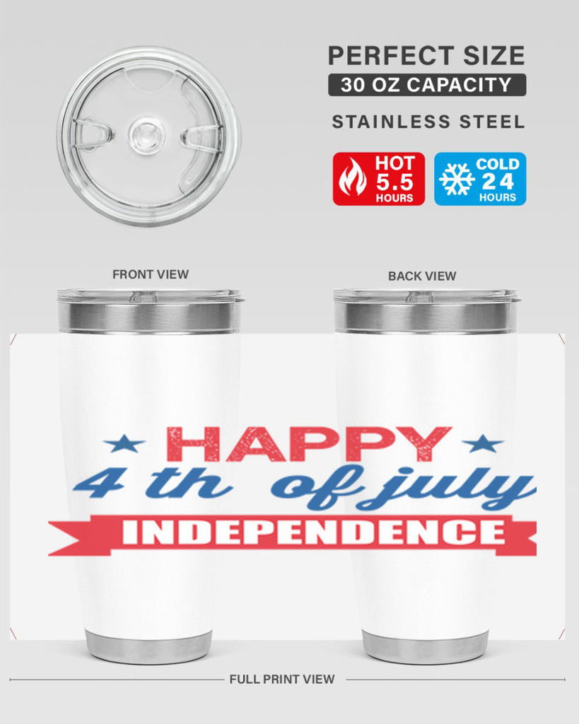 4th of july independence Style 68#- Fourt Of July- Tumbler