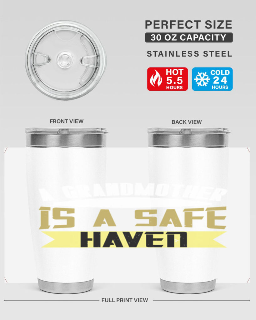 A Grandmother is a safe 41#- grandma - nana- Tumbler