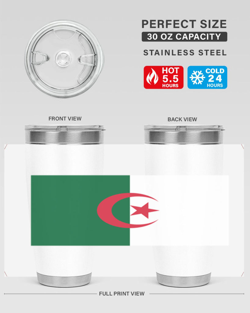 Algeria 195#- world flags- Tumbler