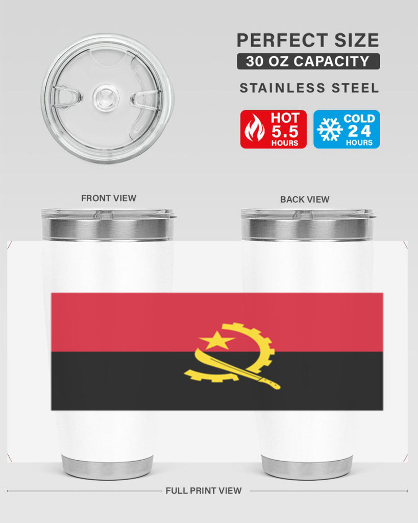 Angola 193#- world flags- Tumbler