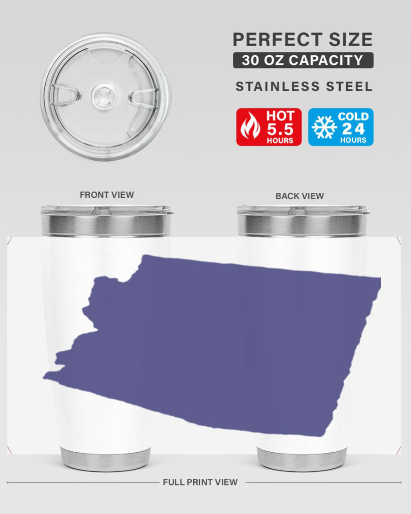 Arizona 48#- stateflags- Tumbler