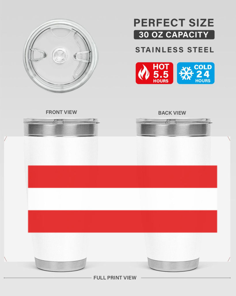 Austria 188#- world flags- Tumbler