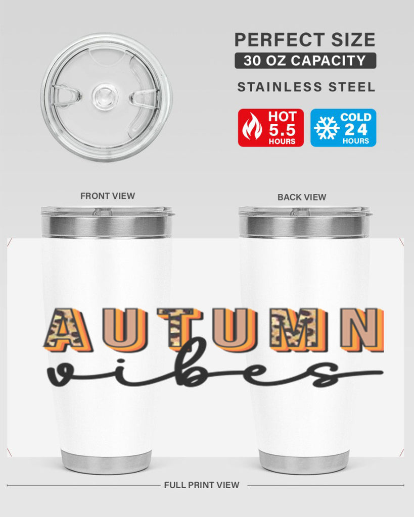 Autumn Vibes 37#- fall- Tumbler