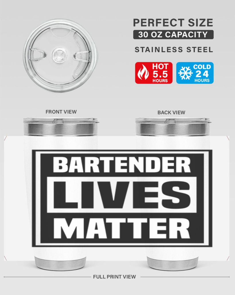 BARTENDER Style 7#- bartender- tumbler