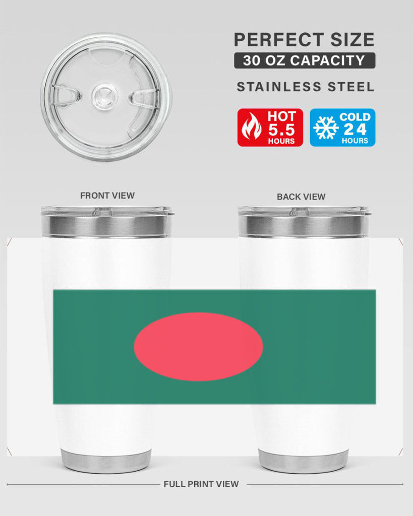 Bangladesh 184#- world flags- Tumbler